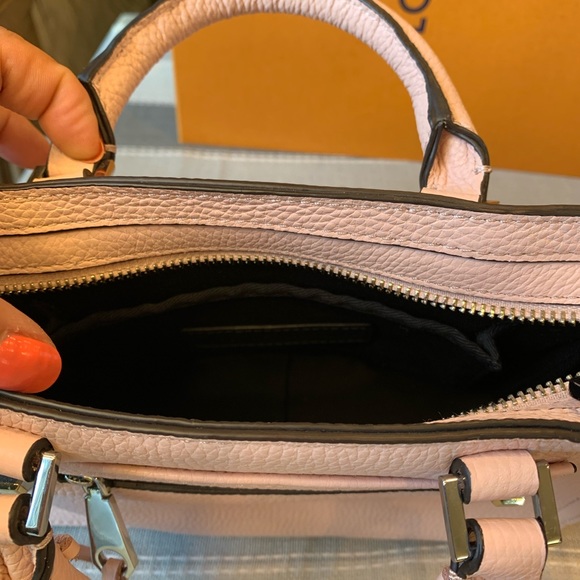 Rebecca Minkoff Micro Regan Satchel in pink - Picture 3 of 3